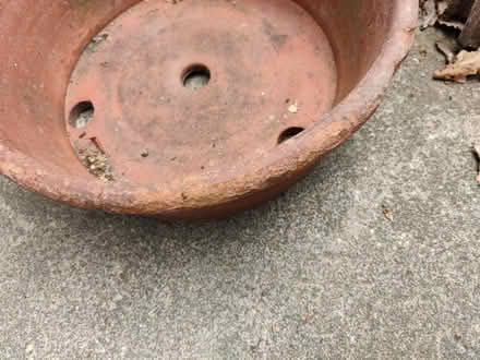 Photo of free Large Terracotta pot - shallow (Horsforth LS18) #4