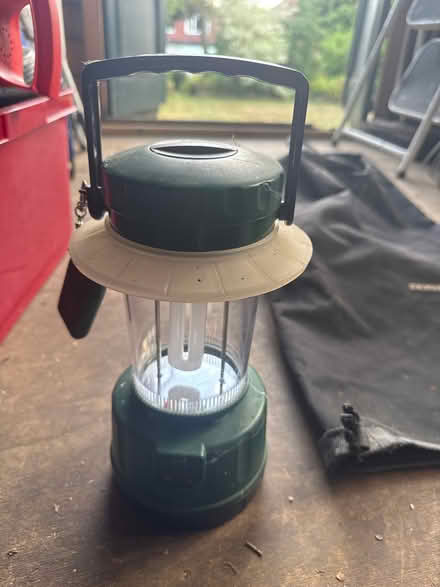 Photo of free Camping light with electrical port.. (Wheathampstead AL4) #1