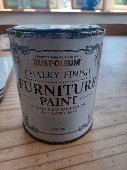 Photo of free Chalky Furniture paint - Duck Egg blue. (Speedwell BS5) #1