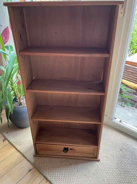 Photo of free Narrow wooden bookcase (Headingley LS6) #1