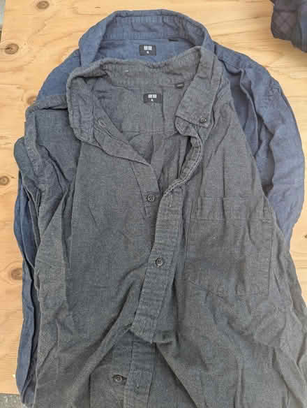 Photo of free 2 mens XL flannel (Davis Square Somerville) #1
