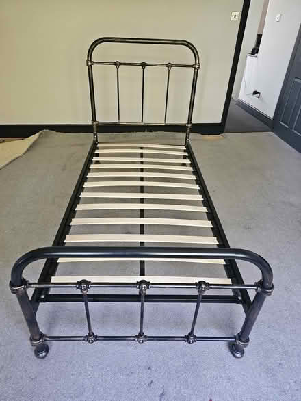 Photo of free Bed frame and mattress (Hertsmere WD6) #1