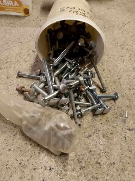 Photo of free Variety of 'coach' bolts (Bucknell SY7) #1