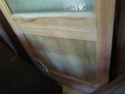 Photo of free External Hardwood Door. Single glazed. Two 5 lever locks. (Hillhead TQ5) #2
