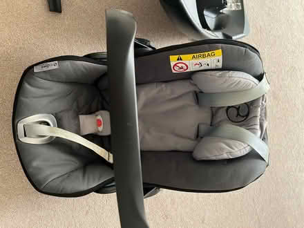 Photo of free Cybex baby car seat and base (CR3 Caterham on the hill) #4