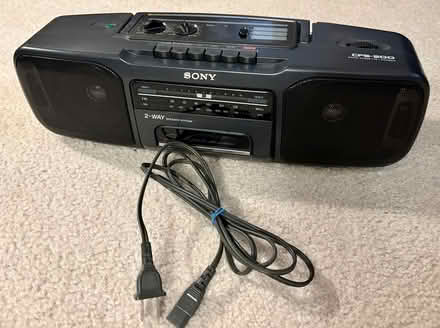Photo of free Sony CFS-200 AM/FM boombox (NE A2) #1