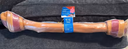 Photo of free Smoked beefhide bone dog chew (Prospect Park, NJ) #1