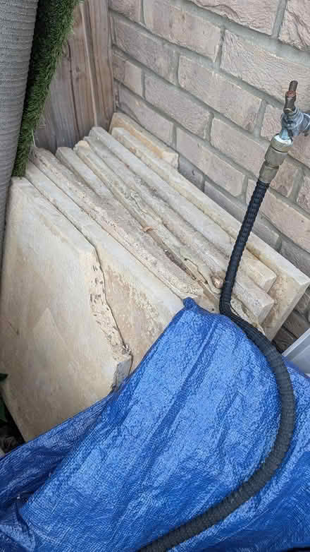 Photo of free 8 Outdoor Paving stones (Cheshunt EN8) #1