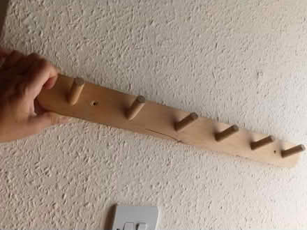 Photo of free Wall mounted wooden coat rack (SW15 Putney Vale) #1