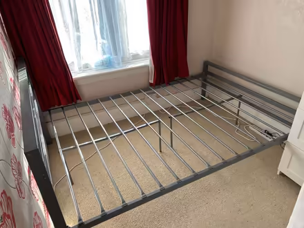 Photo of free Double Metal Bed Frame (Redditch B97) #3