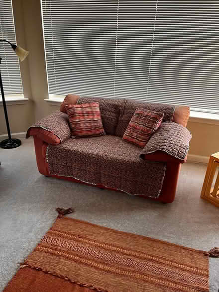 Photo of free Loveseat Ottoman (Revere) #1