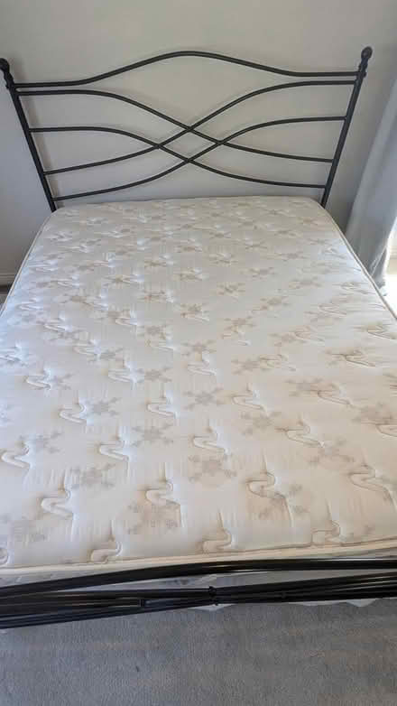 Photo of free California King mattress and frame (Longmont) #2