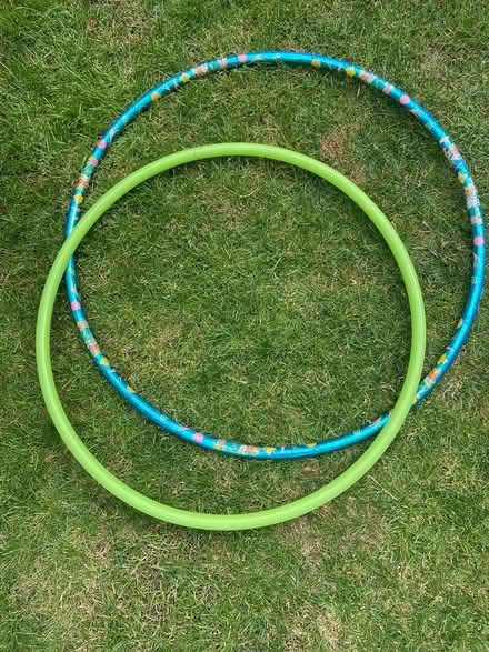 Photo of free Pair of small hoolahoops (Killamarsh S21) #1