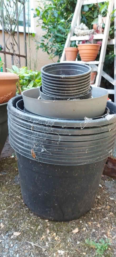 Photo of free Lots of large garden pots (Heswall CH60 7SB) #2