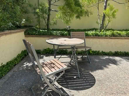 Photo of free Patio Table & Chairs (Near Union City Sports Center) #2