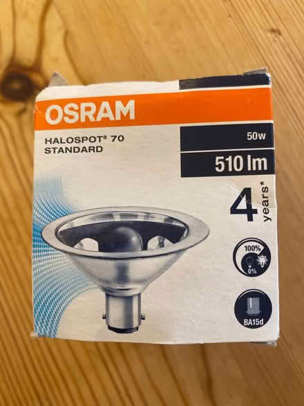 Photo of free 1 x light bulb (Hove Green BN3) #1