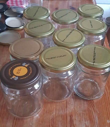 Photo of free Jam jars with lids and labels removed (Bowbridge GL5) #1