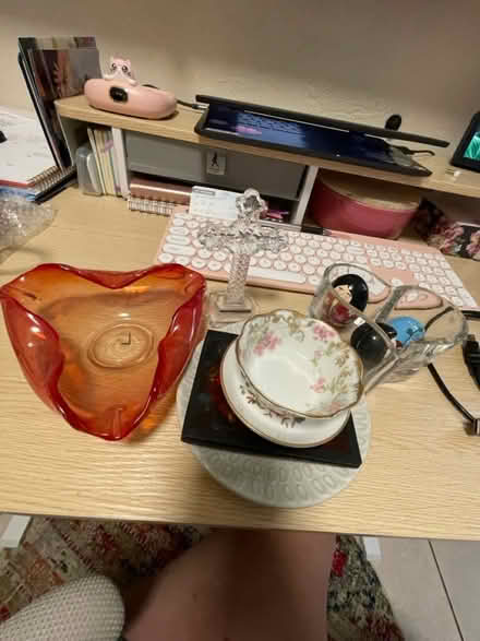 Photo of free Vintage glass decor & mini dishes (Hallandale Beach Blvd and US1) #1