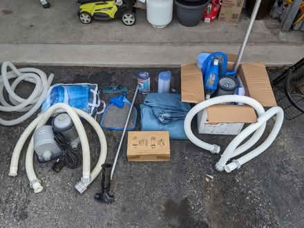 Photo of free Misc. Pool equipment (South Milton) #1