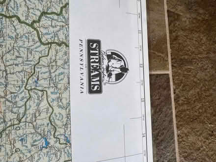 Photo of free Laminated map of Pennsylvania (Swarthmore) #2