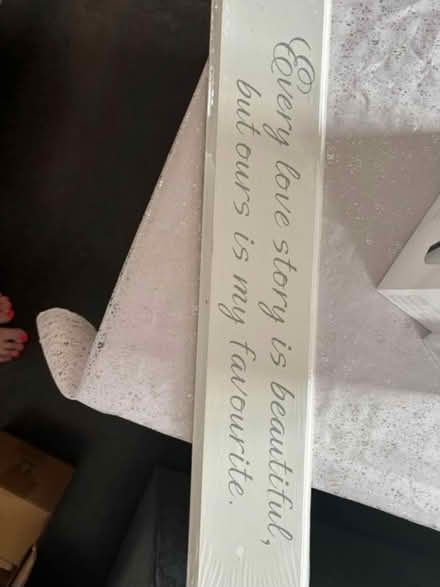 Photo of free Love sign still in packaging (MK42) #1