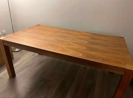 Photo of free Dining table with 2 chair (Gallops) #1