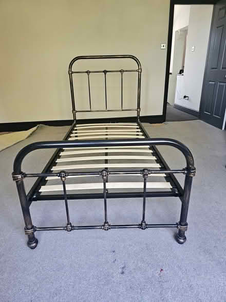Photo of free Bed frame and mattress (Hertsmere WD6) #2