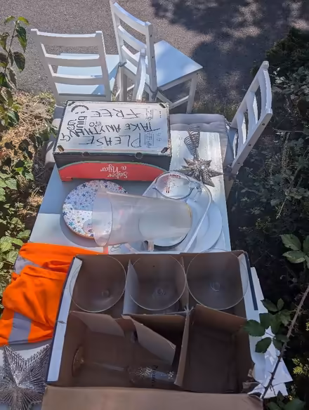 Photo of free Glassess, kitchen ware, plates (Langford Village OX26) #3
