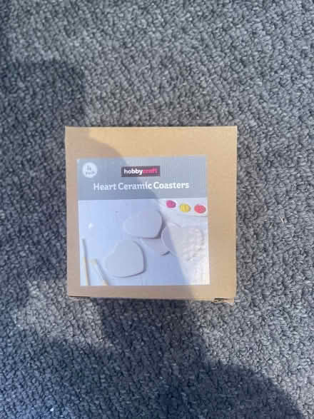 Photo of free Blank heart ceramic coasters (Sheffield S17) #1