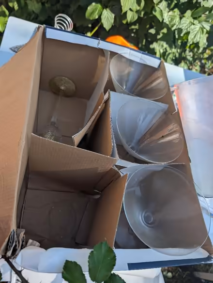 Photo of free Glassess, kitchen ware, plates (Langford Village OX26) #1