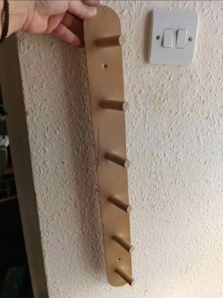 Photo of free Wall mounted wooden coat rack (SW15 Putney Vale) #2