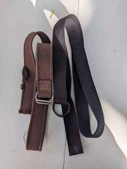 Photo of free 2 woven belts (Davis Square Somerville) #1