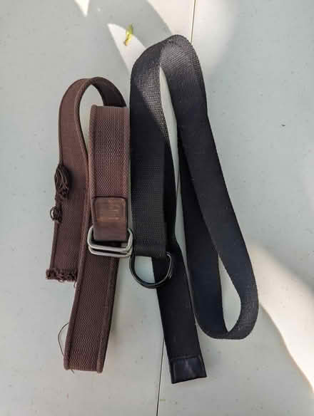 Photo of free 2 woven belts (Davis Square Somerville) #1