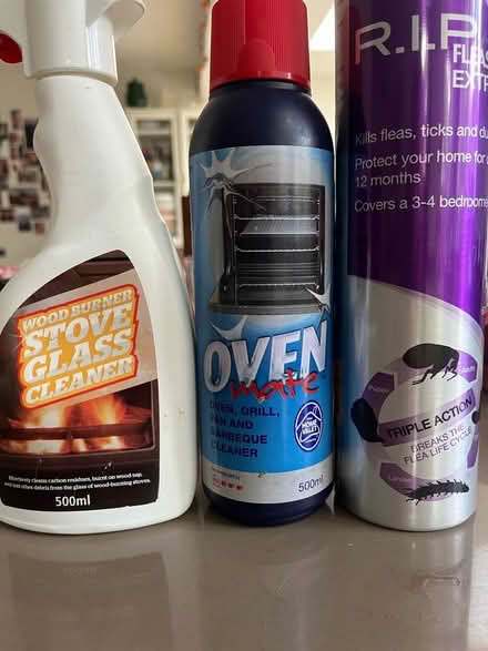 Photo of free Household cleaning/treating stuff (Barnard's Green WR14) #1