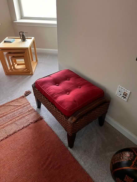 Photo of free Loveseat Ottoman (Revere) #2