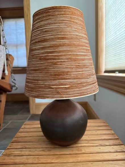 Photo of free Small ceramic table lamp (Swarthmore) #1