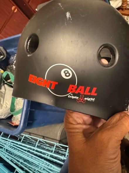 Photo of free 8 ball size small helmet (Oakland, CA) #1