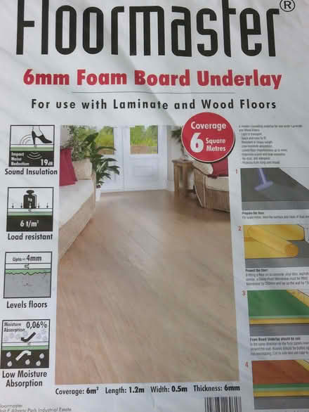 Photo of free Foam underlay. (Church RG2) #1