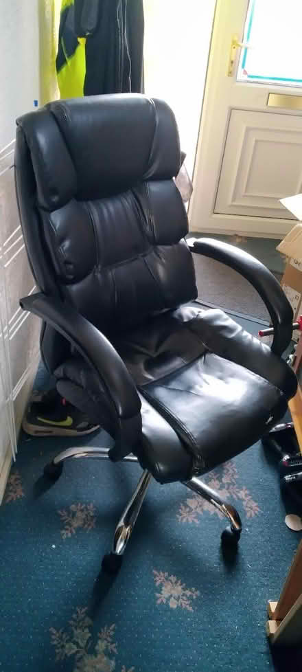 Photo of free Leather office chair (Wollaton NG8) #1