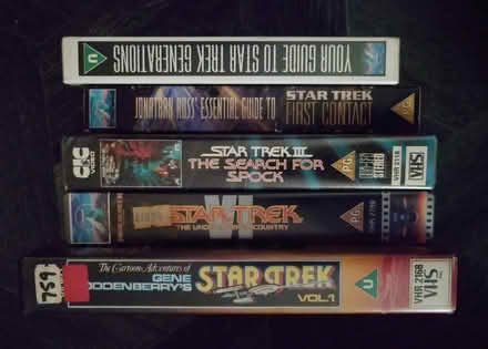 Photo of free Star Trek VHS Videos (Barrow-in-Furness LA13) #1
