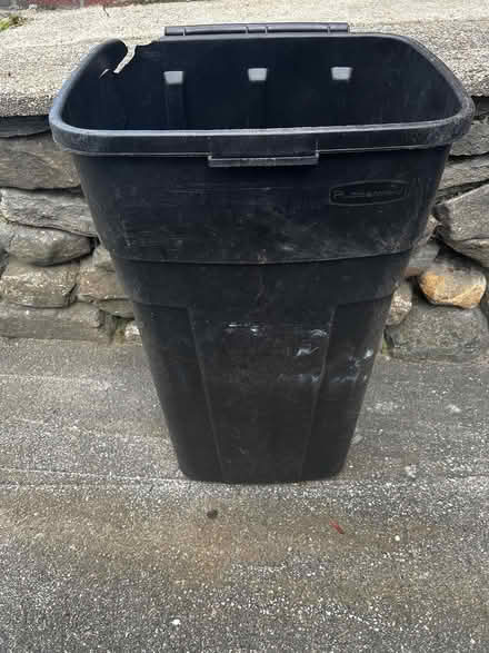 Photo of free black trash bin (Arlington, MA) #1