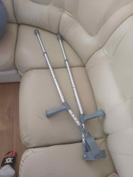 Photo of free Pair of crutches (Gillingham) #1