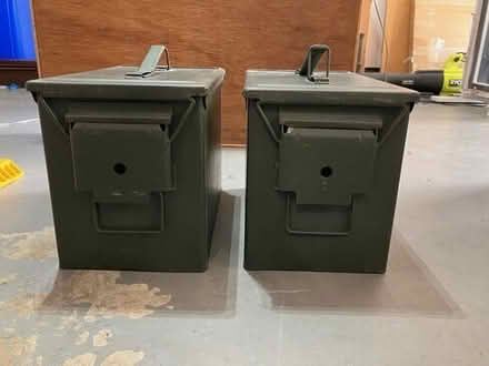 Photo of free EMPTY Metal Ammo Boxes (20876) #2