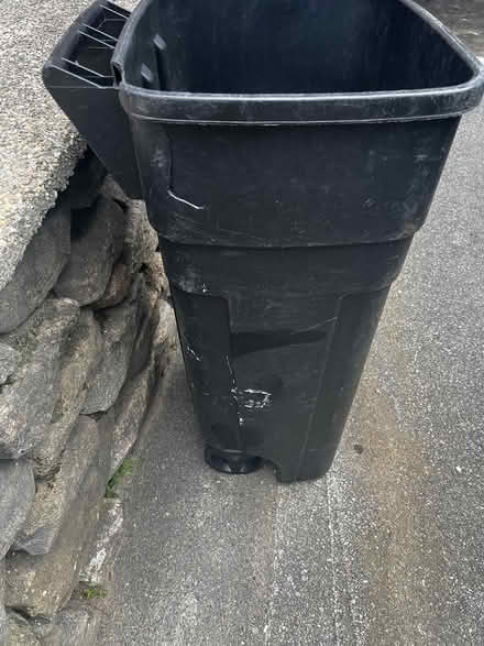 Photo of free black trash bin (Arlington, MA) #2