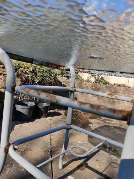 Photo of free Garden table with glass top (Horsforth LS18) #2