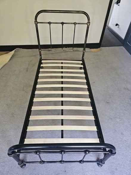 Photo of free Bed frame and mattress (Hertsmere WD6) #3