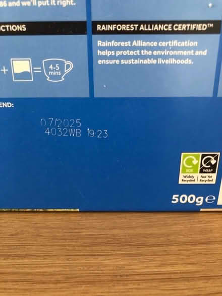 Photo of free Decaf Tea Bags (Warrington WA2) #2