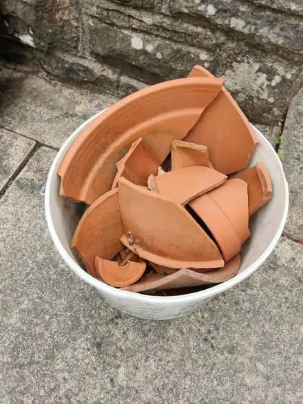 Photo of free Broken terracotta pot pieces (Horsforth LS18) #2