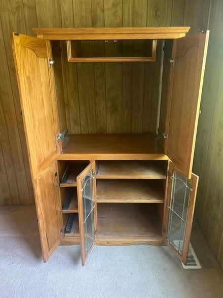 Photo of free Oak Hutch Shelves (Rancho Yolo - Pole Line & 5th) #2