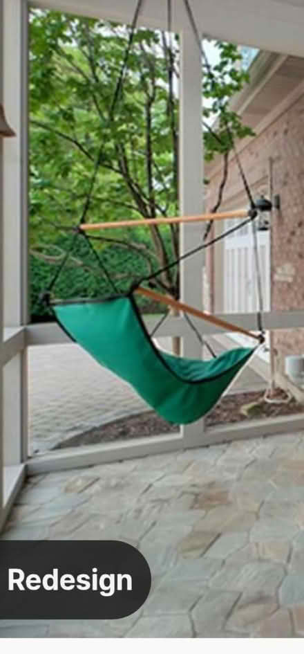 Photo of free Outdoor Swing/chair (Downtown Wheaton) #1